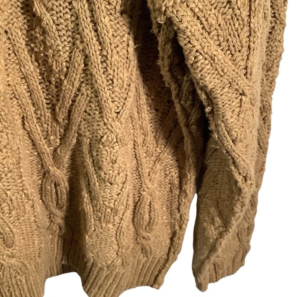 Free People Cable Chunky Knit Sweater